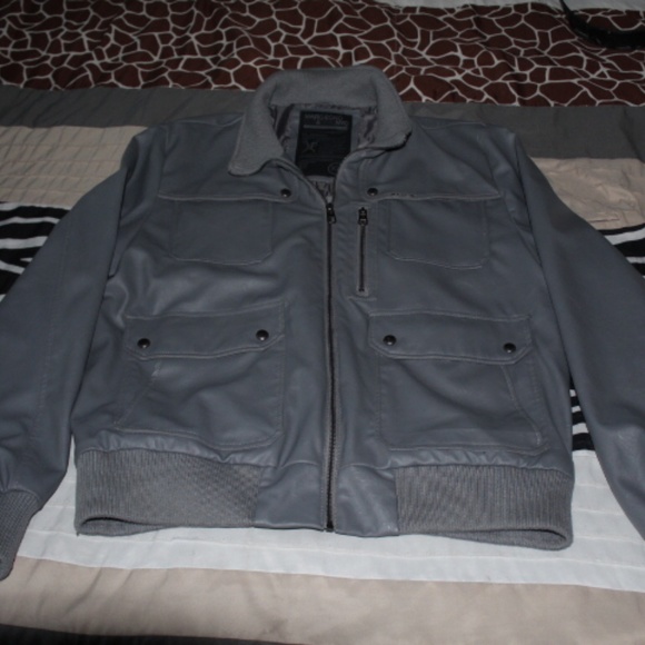 ecko leather jacket
